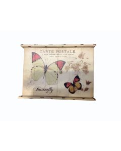Κλειδοθήκη Vintage 28x7x21cm Ξύλινη Συρταρωτή Etoile HK-171B